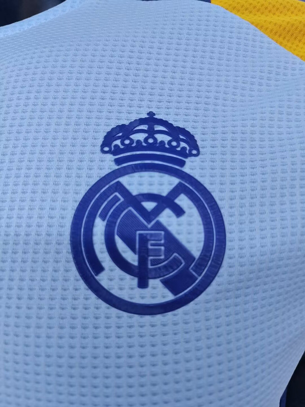 24-25 RMA Grey Blue Player Version Training shirts