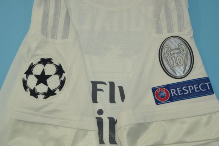 2015-2016 RMA Home Retro Soccer Jersey