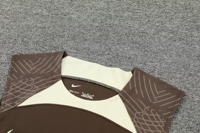 24-25 Corinthians Brown Tank top and shorts suit