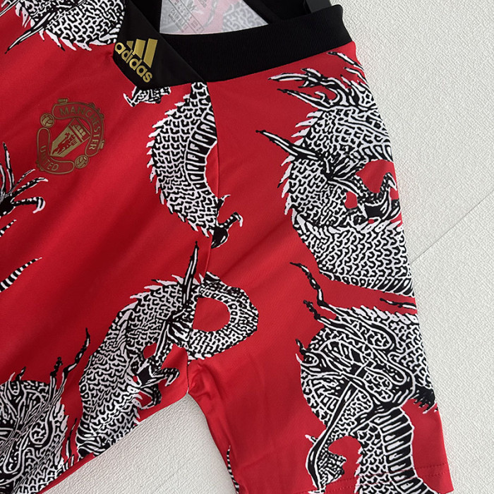 2019-2020 Man Utd 'Chinese New Year' Retro Soccer Jersey