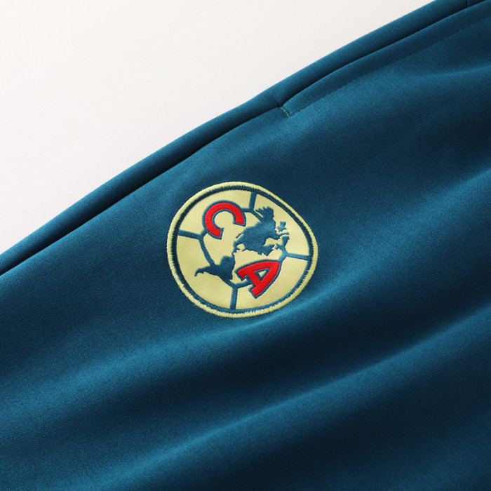 24-25 Club America Lake green Jacket Tracksuit #01
