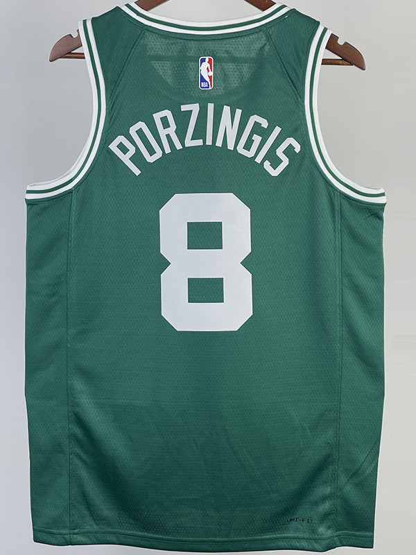 22-23 CELTICS PORZINGIS #8 Green Top Quality Hot Pressing NBA Jersey