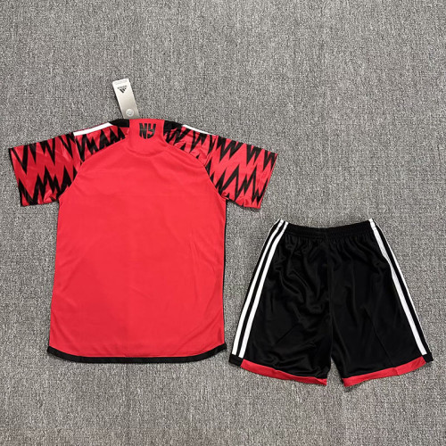 24-25 New York Red Bulls Home Kids Soccer Jersey
