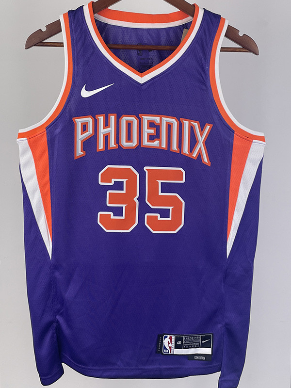 22-23 SUNS DURANT #35 Purple Top Quality Hot Pressing NBA Jersey