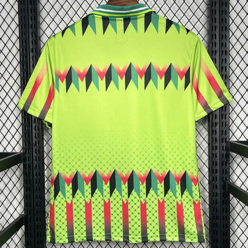 Palestina FC Red Green Retro Soccer Jersey