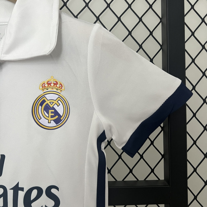 2016-2017 RMA Home Kids Retro Soccer Jersey