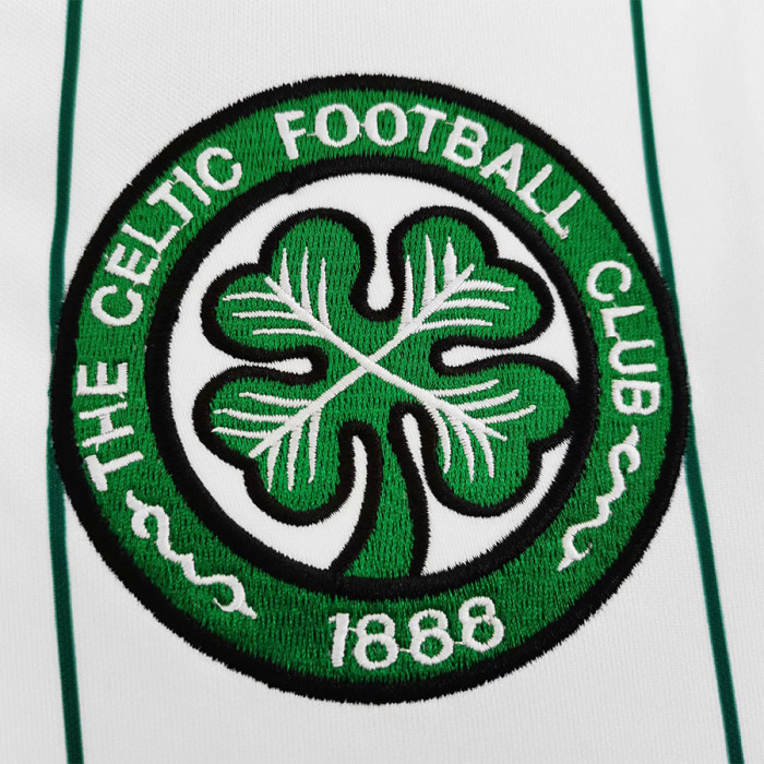 1984-1986 Celtic White Retro Soccer Jersey