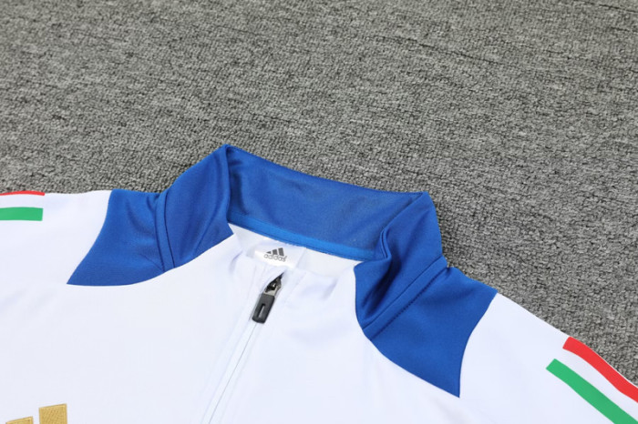 24-25 Italy White Jacket Tracksuit