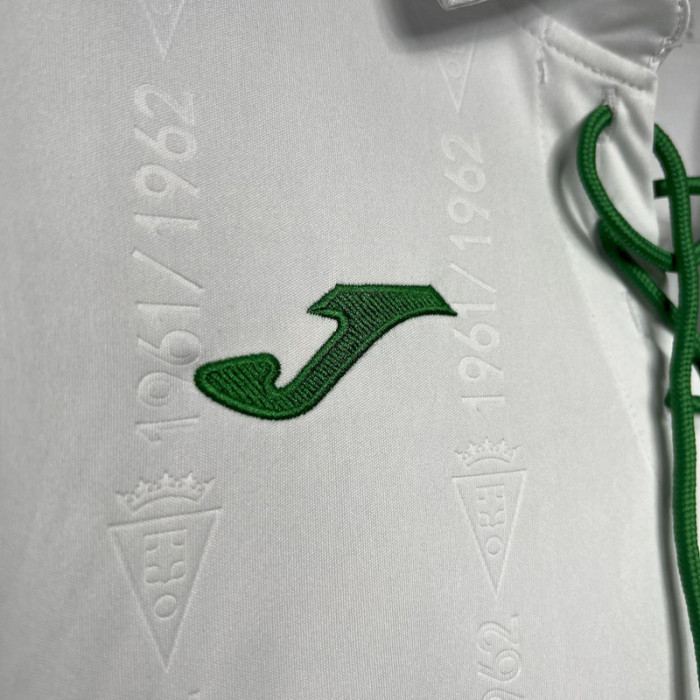 24-25 Cordoba White 70th Anniversary Edition Fans Soccer Jersey *科尔多瓦