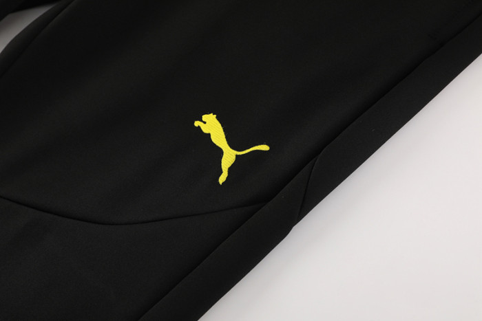 24-25 Dortmund Black Jacket Tracksuit #03