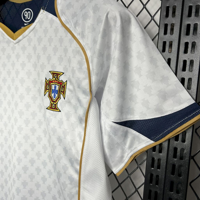 2004 Portugal Away Retro Soccer Jersey