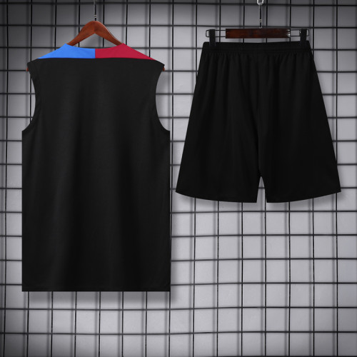 24-25 BAR Black Tank top and shorts suit