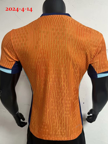 24-25 Netherlands Home Player Version Soccer Jersey