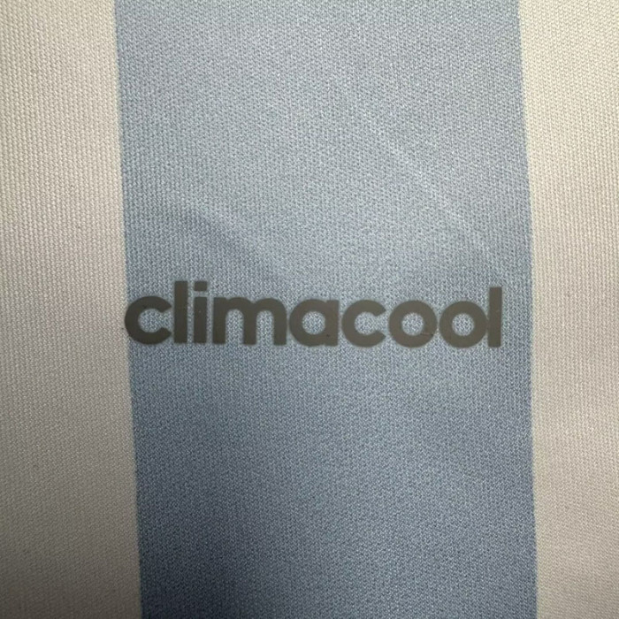 2014 Argentina Home Retro Soccer Jersey