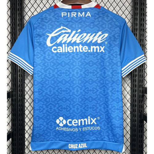 24-25 Cruz Azul Home Fans Soccer Jersey