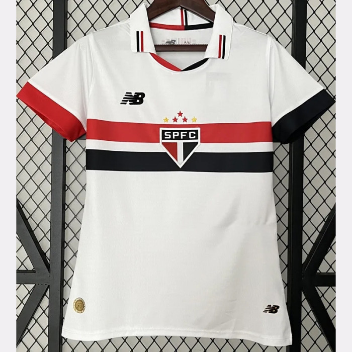 24-25 Sao Paulo Home Women Soccer Jersey (女)