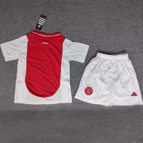 24-25 Ajax Home Kids Soccer Jersey