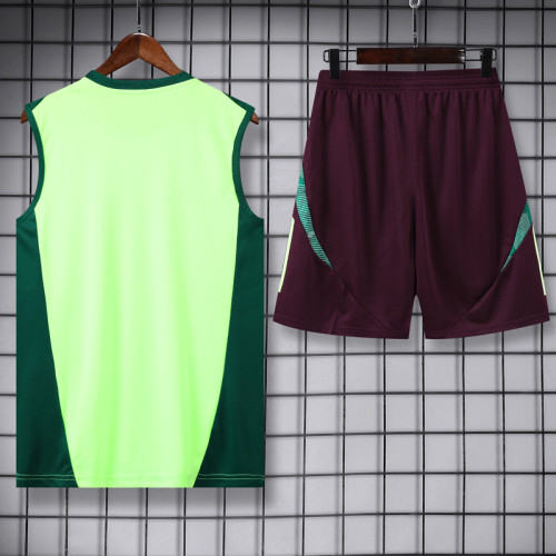 24-25 Mexico Green Tank top and shorts suit