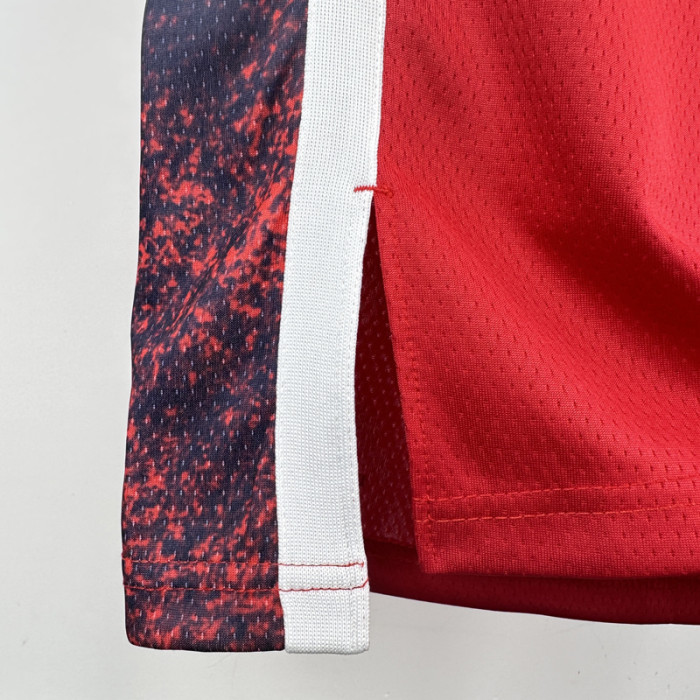 2024 Olympic Game USA CURRY # 4 Red Basketball Jersey