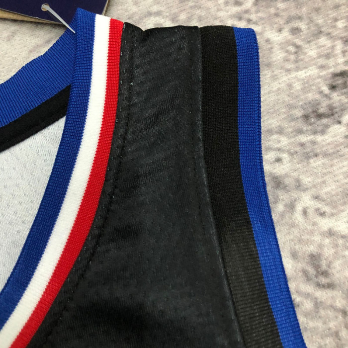22-23 Clippers GEORGE #13 Black Top Quality Hot Pressing NBA Jersey (Trapeze Edition)