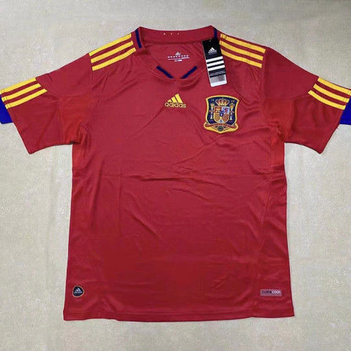 2010 Spain Home Retro Soccer Jersey