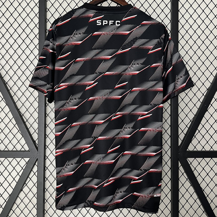 2024 Sao Paulo Black Red Training shirts