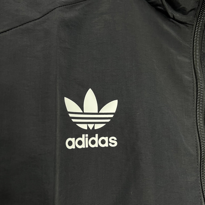 24-25 Germany Black Windbreaker