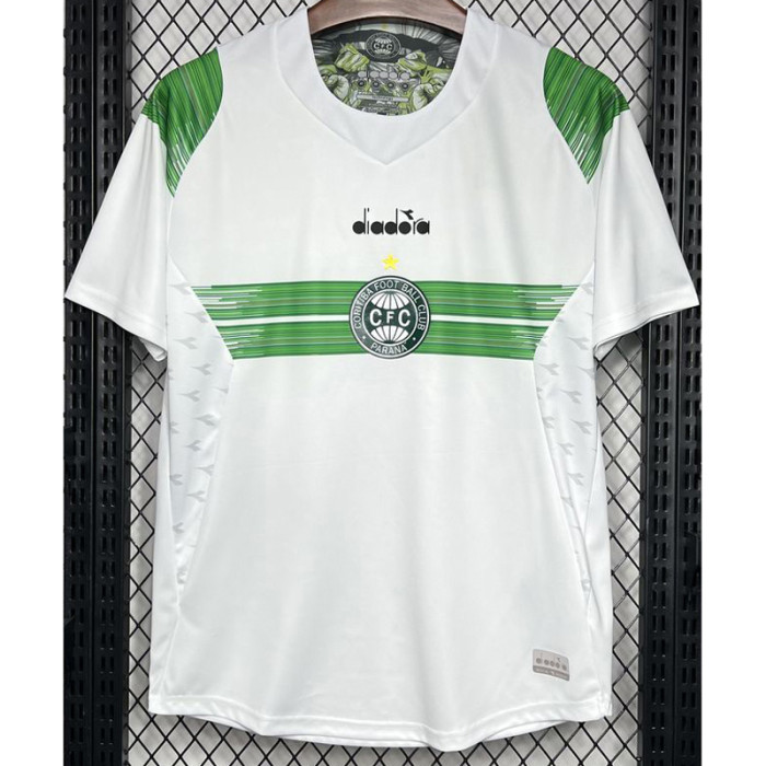 24-25 Coritiba Away Fans Soccer Jersey