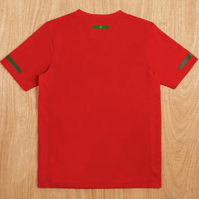 2010 Portugal Home Retro Soccer Jersey