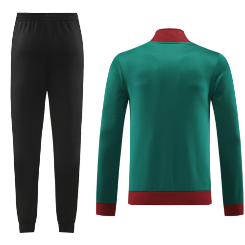 24-25 Mexico Dark Green Jacket Tracksuit #02