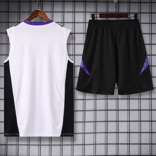24-25 RMA White Tank top and shorts suit