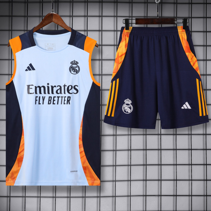 24-25 RMA Light blue Tank top and shorts suit