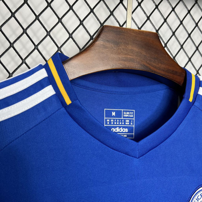 24-25 Leicester City Home Fans Soccer Jersey