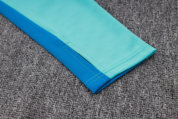 2024 JOM Light blue Half Pull Tracksuit (半拉链)