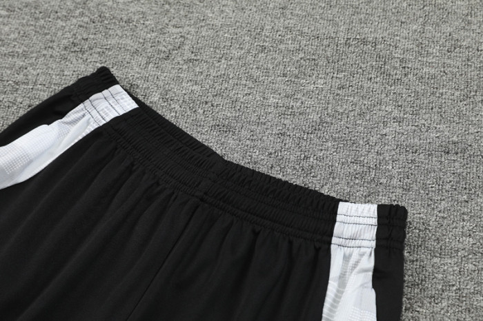 24-25 Man Utd Black Tank top and shorts suit