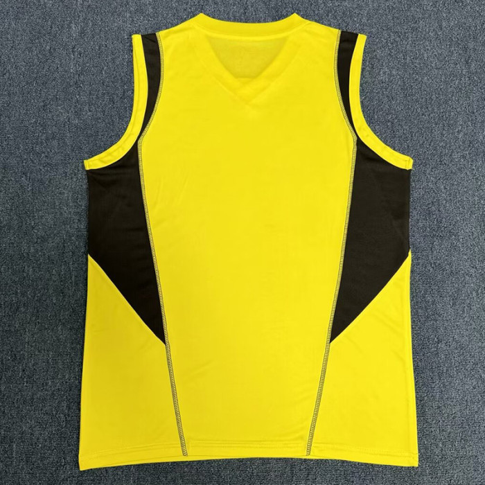 24-25 Flamengo Yellow Training shirts Vest