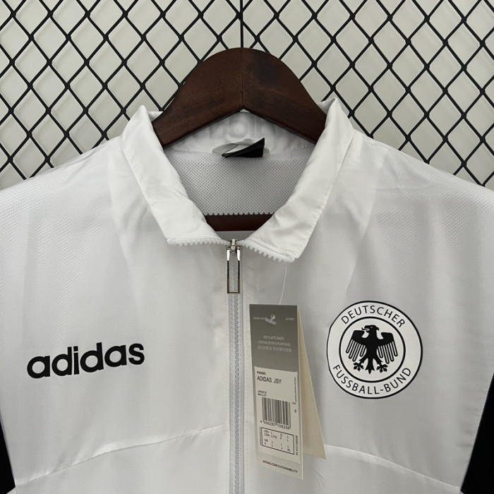 24-25 Germany White Windbreaker