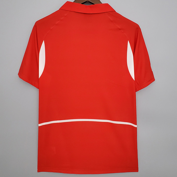 2002 Korea Home Retro Soccer Jersey