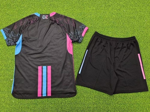 24-25 Algeria Black Special Edition Kids Player Version Soccer Jersey (球员童装)