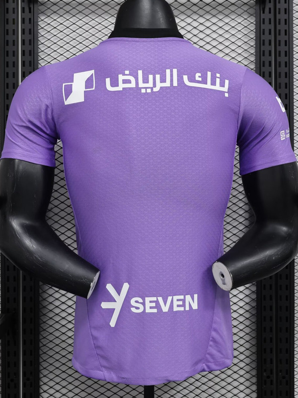 24-25 Al-Hilal Third Player Version Soccer Jersey