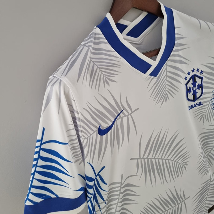22-23 Brazil Special Edition White Fans Training Soccer Jersey