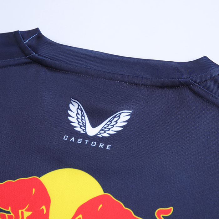 2023 Red Bull Royal blue Racing Suit (圆领)