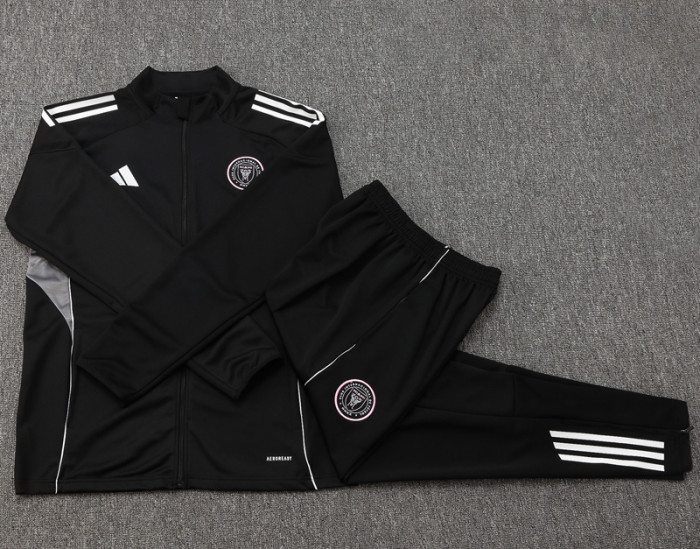 25-26 Inter Miami Black Jacket Tracksuit #A2511