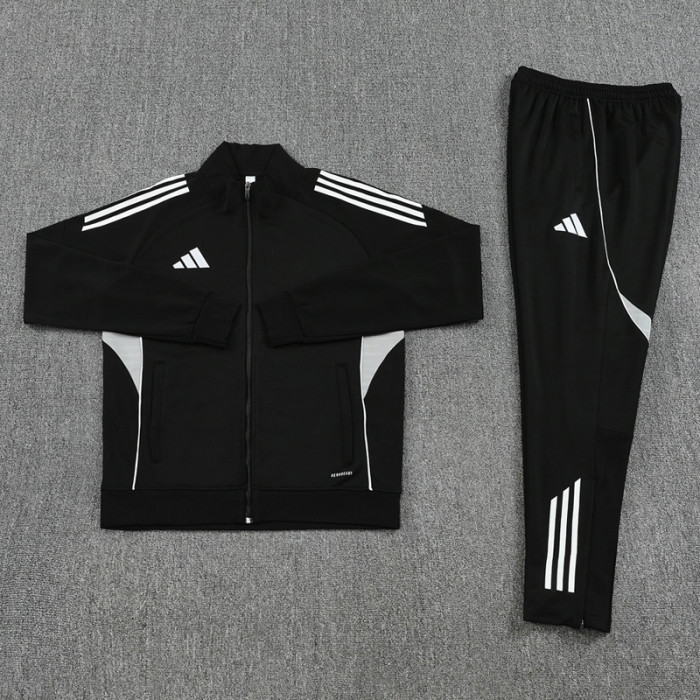 2025 AD Black Jacket Tracksuit #AJ25