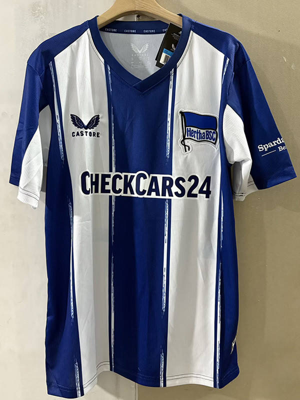 2025-26 Hertha Berlin Home Fan Football Jersey