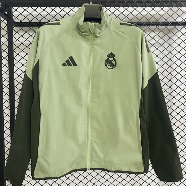 2025-26 RMA Grass green Windbreaker