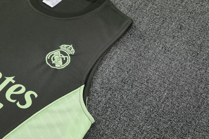 25-26 RMA Army green Tank top and shorts suit