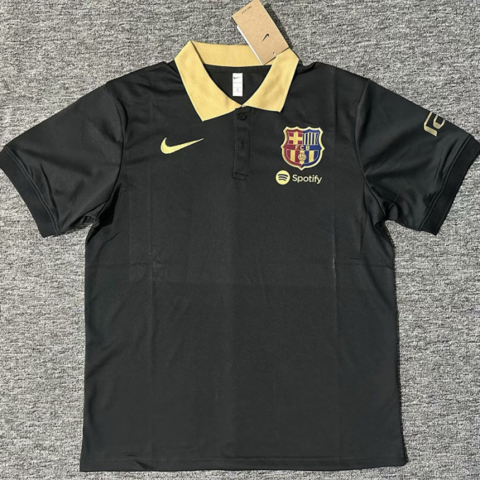 24-25 BAR Black Polo Short Sleeve