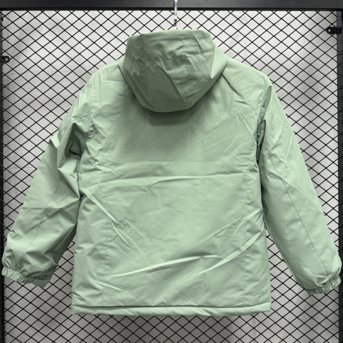 2024 NK Velvet Thickened warm Green Outdoor Jackets #F2 加绒冲锋衣