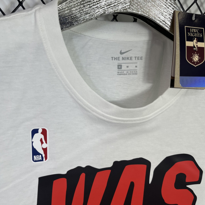 T114 Wizards WAS White High Quality Casual T-Shirt